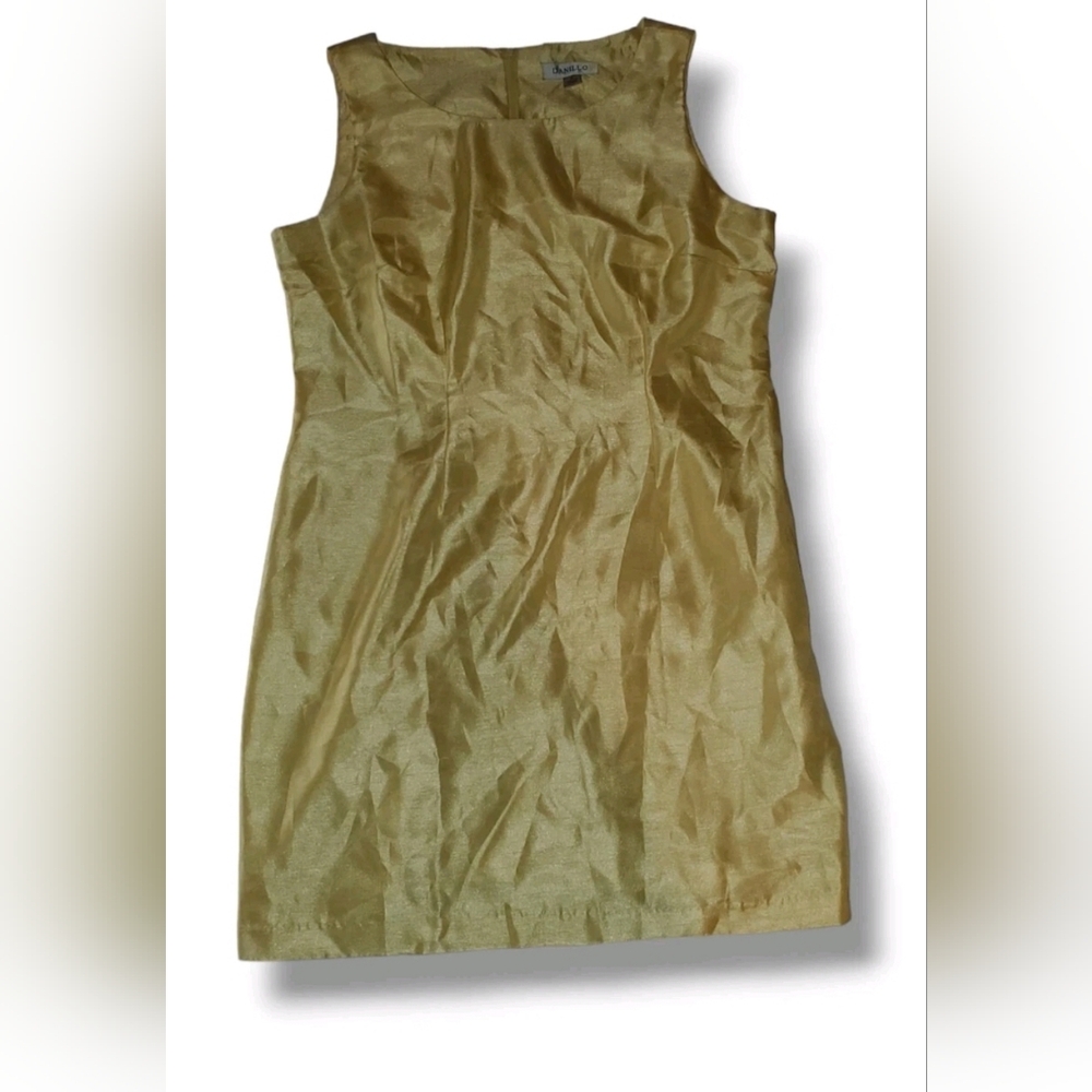 Glamorous Gold Sleeveless Dress
